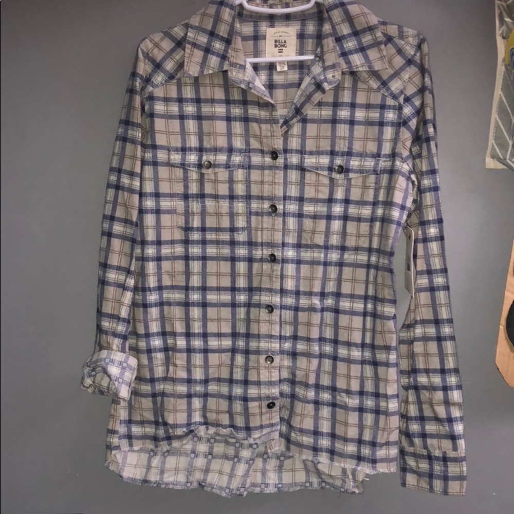 Blue and Gray Flannel